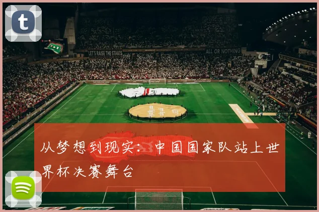 从梦想到现实:中国国家队站上世界杯决赛舞台